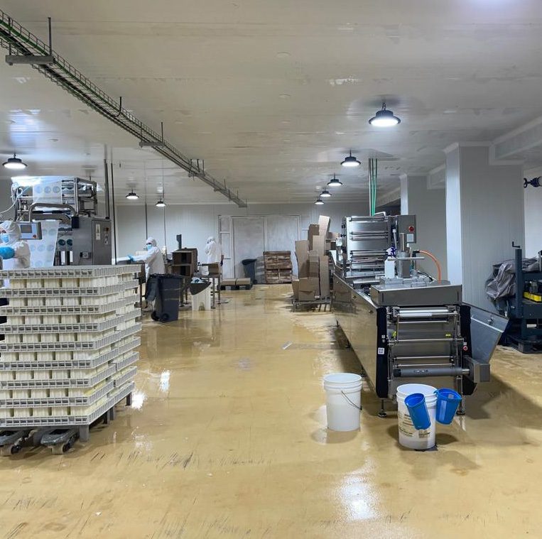 Sala de proceso de gran superficie